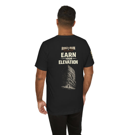 Earn Your Elevation Tee – Mountain Training T-Shirt