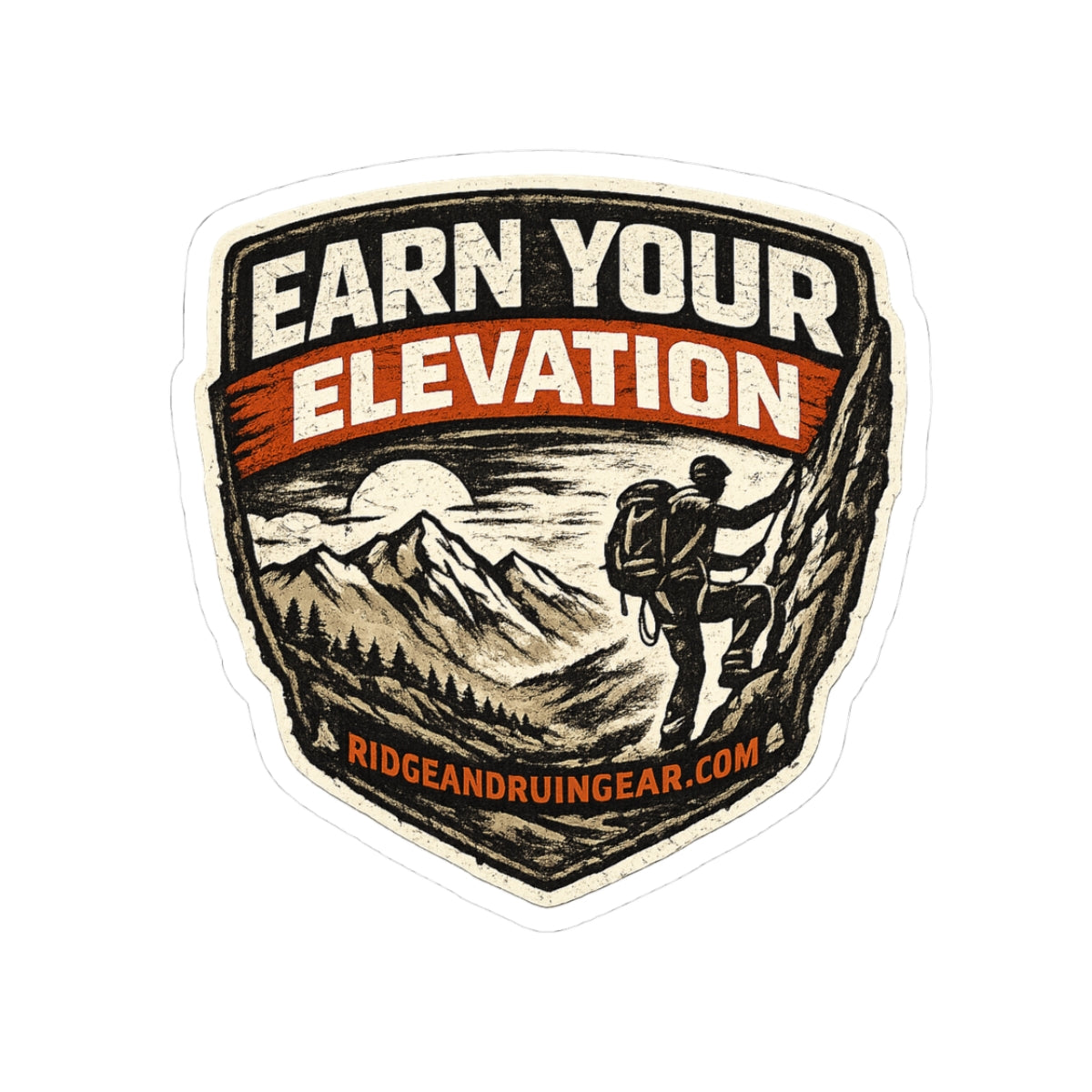 Earn Your Elevation Sticker