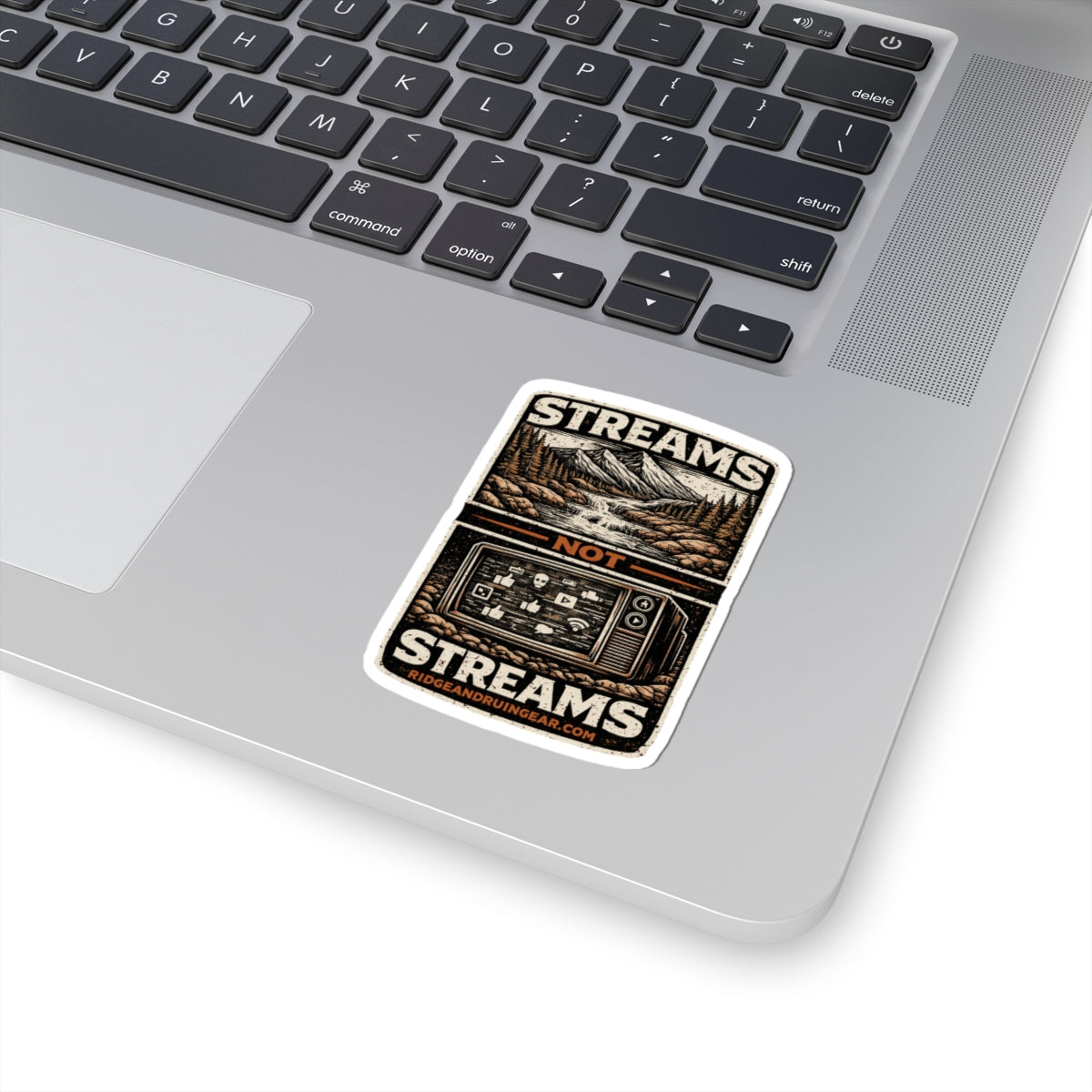 Streams NOT Streams Sticker