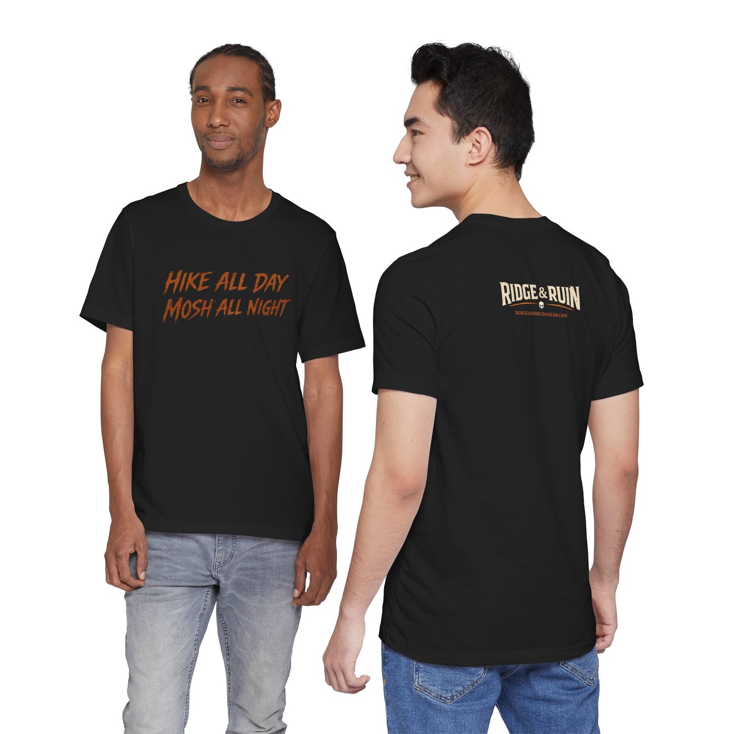 Hike All Day - Mosh All Night Tee — Ridge & Ruin Graphic T-Shirt