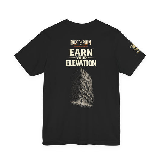 Earn Your Elevation Tee – Mountain Training T-Shirt