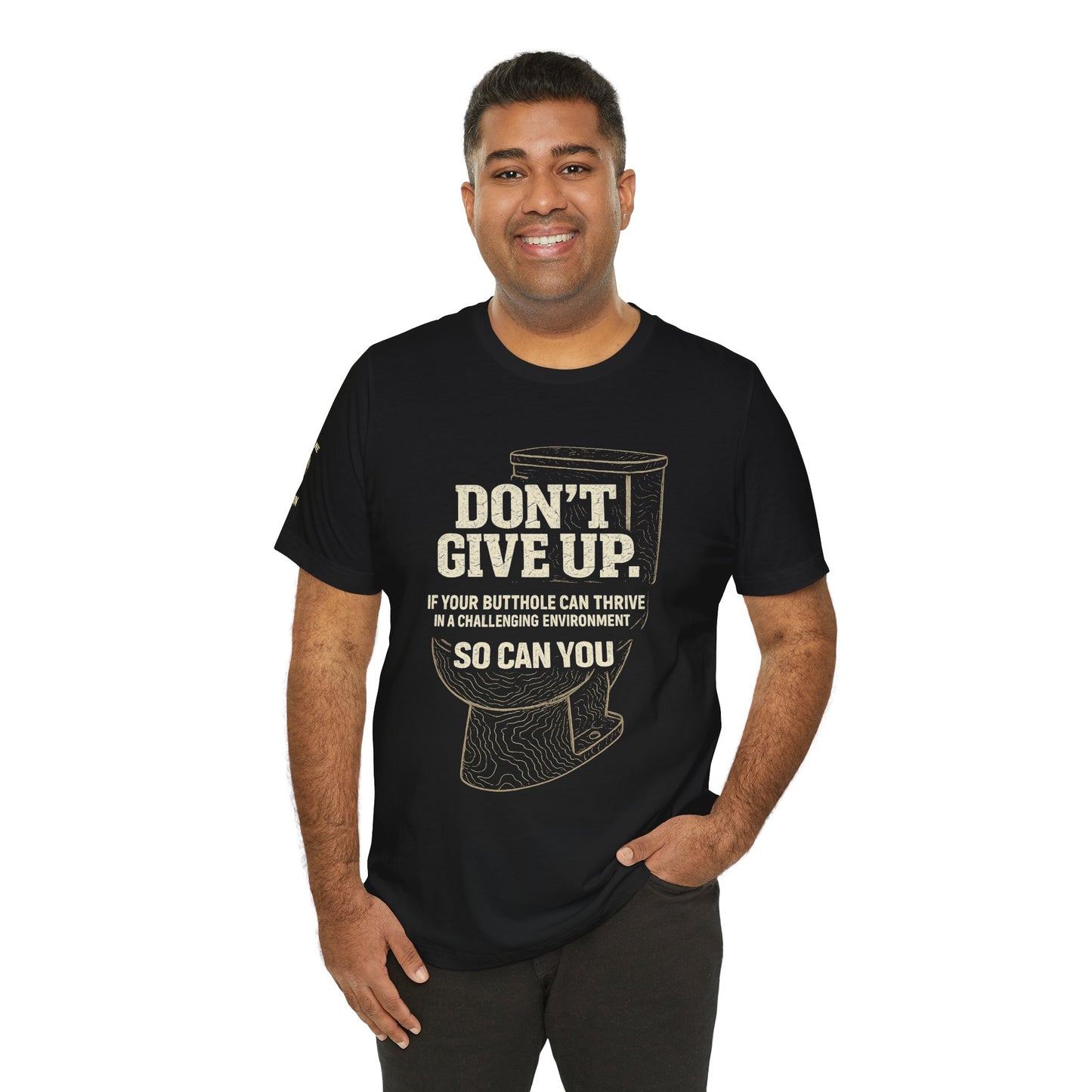 Don’t Give Up Tee — Ridge & Ruin Graphic T-Shirt
